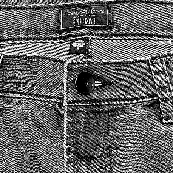 Saks Fifth Avenue Modern One BXWD Men’s Relaxed Fit Jeans Size 36x32 - Picture 4 of 4